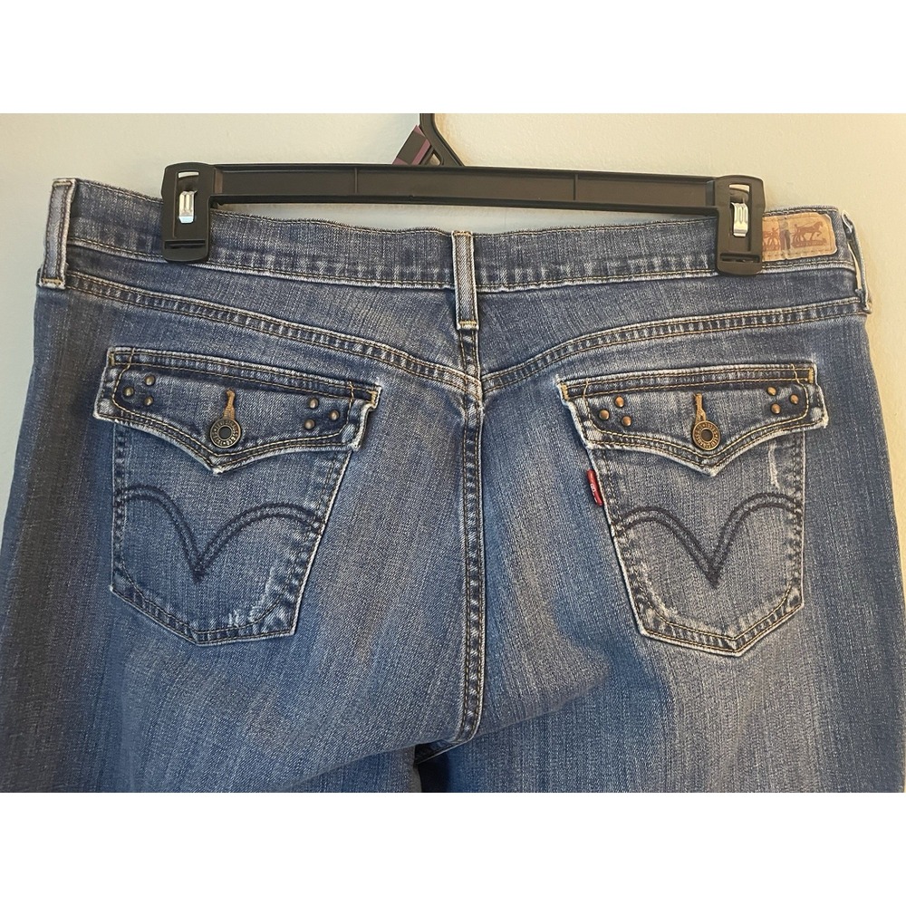 Levi's Jeans Womens‎ 16 S Blue 515 Bootcut  Classic Denim Pants 33 30